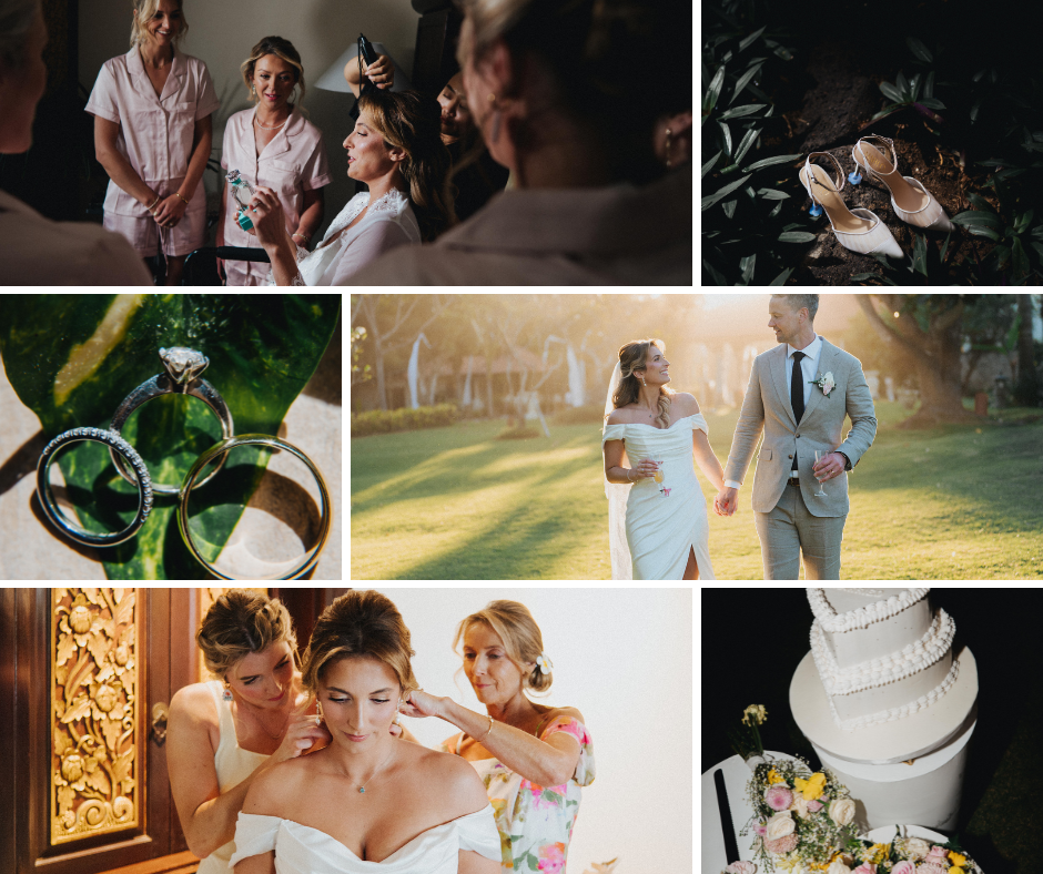 wedding photo collage (Facebook Post)